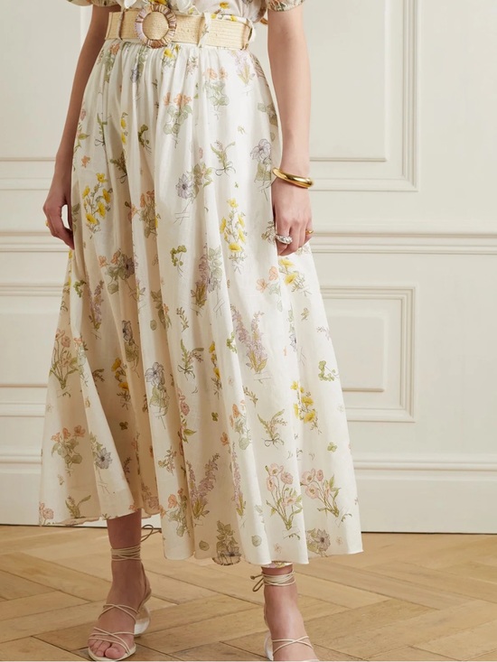 Zimmermann Dresses & Skirts - Zimmermann Jeannie Floral Maxi Skirt 🌸